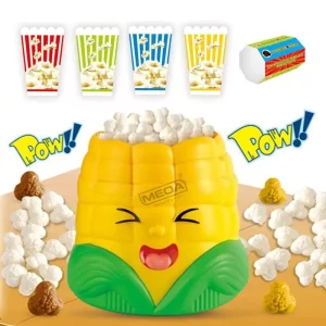 Fun Popcorn Toy Kid's Board Game Corn Decompression Puzzle Toy Family Party Game Kids Halloween Present Christmas Birthday Gifts